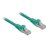 Sharkoon Cat.6a SFTP netværkskabel Grøn 10 m Cat6a S/FTP (S-STP) Grøn, 10 m, Cat6a, S/FTP (S-STP), RJ-45, RJ-45