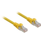 Sharkoon Cat.6a SFTP netværkskabel Gul 0,25 m Cat6a S/FTP (S-STP) Gul, 0,25 m, Cat6a, S/FTP (S-STP), RJ-45, RJ-45