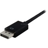 Sharkoon DisplayPort 1.2 > DVI24+1 Converter, Kabel Sort