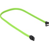 Sharkoon SATA 3 SATA-kabel 0,3 m SATA 7-pin Sort Grøn, 0,3 m, SATA III, SATA 7-pin, SATA 7-pin, Hanstik/Hanstik, Sort