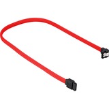 SATA 3 SATA-kabel 0,3 m SATA 7-pin Sort, Rød