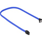 Sharkoon SATA 3 SATA-kabel 0,45 m SATA 7-pin Sort, Blå Blå, 0,45 m, SATA III, SATA 7-pin, SATA 7-pin, Hanstik/Hanstik, Sort, Blå