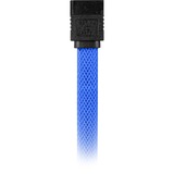 Sharkoon SATA 3 SATA-kabel 0,45 m SATA 7-pin Sort, Blå Blå, 0,45 m, SATA III, SATA 7-pin, SATA 7-pin, Hanstik/Hanstik, Sort, Blå