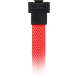 Sharkoon SATA 3 SATA-kabel 0,45 m SATA 7-pin Sort, Rød Rød, 0,45 m, SATA III, SATA 7-pin, SATA 7-pin, Hanstik/Hanstik, Sort, Rød