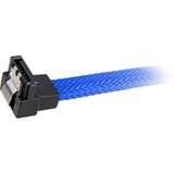 Sharkoon SATA 3 SATA-kabel 0,6 m SATA 7-pin Sort, Blå Blå, 0,6 m, SATA III, SATA 7-pin, SATA 7-pin, Hanstik/Hanstik, Sort, Blå