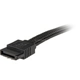 Sharkoon SATA 3 SATA-kabel 0,75 m SATA 7-pin Sort Sort, 0,75 m, SATA III, SATA 7-pin, SATA 7-pin, Hanstik/Hanstik, Sort