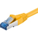 goobay 2m CAT6a-200 2m Gul netværkskabel Gul, 2 m, RJ-45, RJ-45, Gul