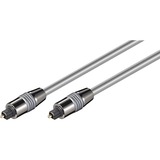 goobay 50569 lydkabel 2 m TOSLINK Sølv Sølv, TOSLINK, Hanstik, TOSLINK, Hanstik, 2 m, Sølv