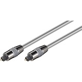 goobay 50571 lydkabel 5 m TOSLINK Sølv Sølv, TOSLINK, Hanstik, TOSLINK, Hanstik, 5 m, Sølv