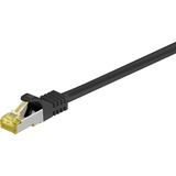 goobay 91590 netværkskabel Sort 1 m Cat7 S/FTP (S-STP) Sort, 1 m, Cat7, S/FTP (S-STP), RJ-45, RJ-45