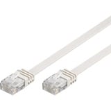goobay 93357 netværkskabel Hvid 0,5 m Cat5e U/UTP (UTP) Hvid, 0,5 m, Cat5e, U/UTP (UTP), RJ-45, RJ-45