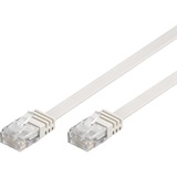 goobay 93357 netværkskabel Hvid 0,5 m Cat5e U/UTP (UTP) Hvid, 0,5 m, Cat5e, U/UTP (UTP), RJ-45, RJ-45