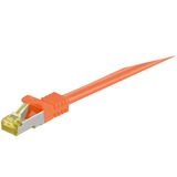 goobay RJ-45 CAT7 1m netværkskabel Orange S/FTP (S-STP) Orange, 1 m, Cat7, S/FTP (S-STP), RJ-45, RJ-45