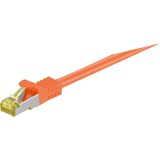 goobay RJ-45 CAT7 3m netværkskabel Orange S/FTP (S-STP) Orange, 3 m, Cat7, S/FTP (S-STP), RJ-45, RJ-45