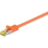 goobay RJ-45 CAT7 5m netværkskabel Orange S/FTP (S-STP) Orange, 5 m, Cat7, S/FTP (S-STP), RJ-45, RJ-45