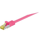 goobay RJ-45 CAT7 7.5m netværkskabel Magenta 7,5 m S/FTP (S-STP) Pink, 7,5 m, Cat7, S/FTP (S-STP), RJ-45, RJ-45