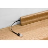 goobay V-UTP6005S-FLAT netværkskabel Sort 0,5 m Cat6 U/UTP (UTP) Sort, 0,5 m, Cat6, U/UTP (UTP), RJ-45, RJ-45, Sort