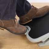 Kensington PREM FOOTREST TILT/HEIGHT ADJ, Fodstøtte grå/Sort, Sort, Grå, 0 - 20°, 45 cm, 35 cm, 8,89 cm, 12,7 cm