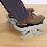 Kensington PREM FOOTREST TILT/HEIGHT ADJ, Fodstøtte grå/Sort, Sort, Grå, 0 - 20°, 45 cm, 35 cm, 8,89 cm, 12,7 cm