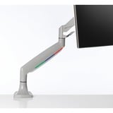 Kensington SmartFit One-Touch-arm til to skærme, som kan justeres i højden, Skærmbeslag grå, som kan justeres i højden, Gennemgående bolt, 9 kg, 33 cm (13"), 81,3 cm (32"), 100 x 100 mm, Sølv