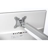 Kensington SmartFit One-Touch-arm til to skærme, som kan justeres i højden, Skærmbeslag grå, som kan justeres i højden, Gennemgående bolt, 9 kg, 33 cm (13"), 81,3 cm (32"), 100 x 100 mm, Sølv