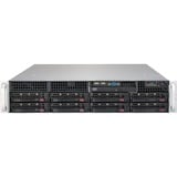 Supermicro SuperServer 6029P-TRT Intel C622 LGA 3647 (Socket P) Stativ (2U) Sort, Barebone Sort, Intel C622, LGA 3647 (Socket P), 10,4 GT/s, DDR4-SDRAM, 2000 GB, 512 GB