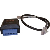 APC AP9810 netværkskabel Sort 0,045 m, Modul 0,045 m, Sort