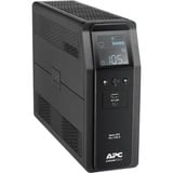 APC BACK UPS PRO BR 1200VA Interaktivt indgangsstik 1,2 kVA 720 W 8 AC stikkontakt(er) Sort, Interaktivt indgangsstik, 1,2 kVA, 720 W, Sine, C13 forbinder, 8 AC stikkontakt(er)