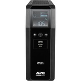 APC BACK UPS PRO BR 1200VA Interaktivt indgangsstik 1,2 kVA 720 W 8 AC stikkontakt(er) Sort, Interaktivt indgangsstik, 1,2 kVA, 720 W, Sine, C13 forbinder, 8 AC stikkontakt(er)