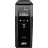 APC BACK UPS PRO BR 1200VA UPS-enhed Interaktivt indgangsstik 1,2 kVA 720 W 8 AC stikkontakt(er) Sort, Interaktivt indgangsstik, 1,2 kVA, 720 W, Sine, C13 forbinder, 8 AC stikkontakt(er)