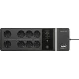 APC BE850G2-GR UPS-enhed Standby (offline) 0,85 kVA 520 W 8 AC stikkontakt(er) Sort, Standby (offline), 0,85 kVA, 520 W, Sine, 220 V, 230 V