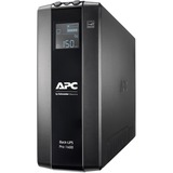 APC BR1600MI UPS-enhed Interaktivt indgangsstik 1,6 kVA 960 W 8 AC stikkontakt(er) Sort, Interaktivt indgangsstik, 1,6 kVA, 960 W, Sine, 176 V, 294 V