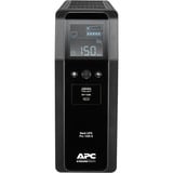 APC BR1600SI UPS-enhed Interaktivt indgangsstik 1,6 kVA 960 W 8 AC stikkontakt(er) Sort, Interaktivt indgangsstik, 1,6 kVA, 960 W, Sine, 176 V, 294 V