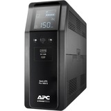 APC BR1600SI UPS-enhed Interaktivt indgangsstik 1,6 kVA 960 W 8 AC stikkontakt(er) Sort, Interaktivt indgangsstik, 1,6 kVA, 960 W, Sine, 176 V, 294 V