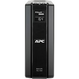 APC Back-UPS Pro Interaktivt indgangsstik 1,5 kVA 865 W 6 AC stikkontakt(er) Sort, Interaktivt indgangsstik, 1,5 kVA, 865 W, Sine, 156 V, 300 V, Detail