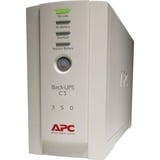 APC Back-UPS UPS-enhed Standby (offline) 0,35 kVA 210 W 4 AC stikkontakt(er) Beige, Standby (offline), 0,35 kVA, 210 W, 180 V, 266 V, 50/60 Hz, Detail