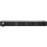 APC Basic Rack PDU strømforsyningsenhed (PDU) 12 AC stikkontakt(er) 0U/1U Sort, Strømskinne Sort, Basis, 0U/1U, Enfaset, Horisontal/vertikal, Sort, 12 AC stikkontakt(er)