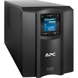 APC SMC1500IC UPS-enhed Interaktivt indgangsstik 1,5 kVA 900 W 8 AC stikkontakt(er) Sort, Interaktivt indgangsstik, 1,5 kVA, 900 W, Sine, 170 V, 300 V