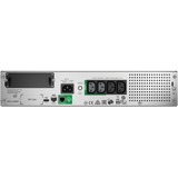 APC SMT750RMI2UC UPS-enhed Interaktivt indgangsstik 0,75 kVA 500 W 4 AC stikkontakt(er) Sort, Interaktivt indgangsstik, 0,75 kVA, 500 W, Ren sinus, 151 V, 302 V