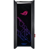 ASUS GX601 Midi Tower Sort, Towerkabinet Sort, Midi Tower, PC, Sort, ATX, EATX, micro ATX, Mini-ITX, Aluminium, Spil