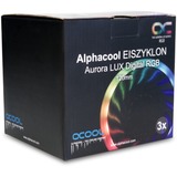 Alphacool Eiszyklon Aurora LUX Digital RGB Computerkabinet Ventilator 12 cm Transparent, Sag fan Ventilator, 12 cm, 1100 rpm, 29 dB, 87,32 m³/t, Transparent