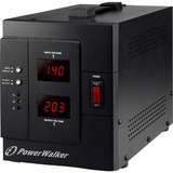 BlueWalker AVR 3000/SIV spændingsregulator 230 V Sort Sort, 230 V, 50/60 Hz, 3000 VA, 2400 W, Type F, Terminal