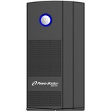 BlueWalker Basic VI 650 SB Interaktivt indgangsstik 0,65 kVA 360 W 2 AC stikkontakt(er), UPS Sort, Interaktivt indgangsstik, 0,65 kVA, 360 W, 162 V, 290 V, 50/60 Hz