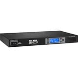 BlueWalker RC-16A strømforsyningsenhed (PDU) 8 AC stikkontakt(er) 1U Sort 1U, Vandret, Sort, LCD, 8 AC stikkontakt(er), C13 forbinder