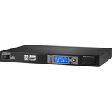 BlueWalker RC-16A strømforsyningsenhed (PDU) 8 AC stikkontakt(er) 1U Sort 1U, Vandret, Sort, LCD, 8 AC stikkontakt(er), C13 forbinder