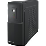 BlueWalker VFD 1000 1 kVA 600 W 3 AC stikkontakt(er), UPS Sort, 1 kVA, 600 W, 170 V, 280 V, 50/60 Hz, 220 V