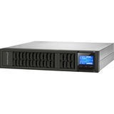 BlueWalker VFI 1000CRM LCD Dobbeltkonvertering (online) 1 kVA 800 W 3 AC stikkontakt(er), UPS Sort, Dobbeltkonvertering (online), 1 kVA, 800 W, Sine, 110 V, 300 V