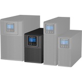 BlueWalker VFI 1000 TGB Dobbeltkonvertering (online) 1 kVA 900 W 4 AC stikkontakt(er), UPS Sort, Dobbeltkonvertering (online), 1 kVA, 900 W, Sine, 176 V, 300 V