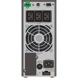BlueWalker VFI 1000 TGS Dobbeltkonvertering (online) 1 kVA 900 W 3 AC stikkontakt(er), UPS Sort, Dobbeltkonvertering (online), 1 kVA, 900 W, 80 V, 300 V, 45/66 Hz