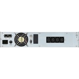 BlueWalker VFI 2000CRM LCD Dobbeltkonvertering (online) 2 kVA 1600 W 4 AC stikkontakt(er), UPS Sort, Dobbeltkonvertering (online), 2 kVA, 1600 W, Sine, 110 V, 300 V